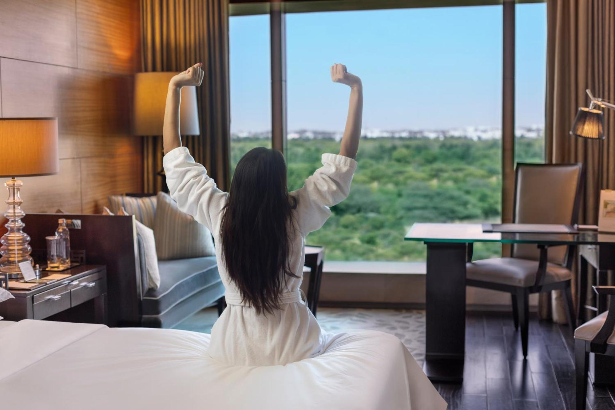 The Leela Ambience Gurugram Hotel & Residences - The Luxury Urban Sanctuary Gurgaon Eksteriør bilde